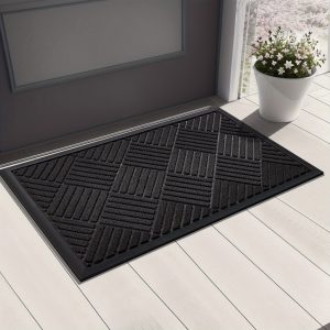 1PC high-end villa entrance door mat, household non-slip door mat, no-maintenance and dirt-resistant entrance door carpet