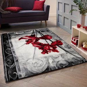 Modern Art Living Room Carpet Soft Anti-slip Suitable For Bedroom, Living Room, Dining Room